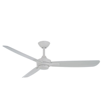52" Rudolph 3-Blade Propeller Ceiling Fan with Wall Control