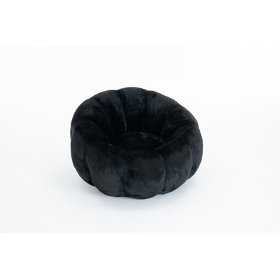 Canapé pour fauteuil adulte, fauteuil à motif floral, canapé en fausse fourrure douce, grand fauteuil de lecture pour le salon ou la chambre à coucher