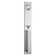 Modish Handleset with Single Cylinder Deadbolt and Door and Rosette