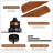 Sofucor Kemp 52" 3-Solid Wood Blade Classic Ceiling Fan with Remote Control and no Lights-91715618