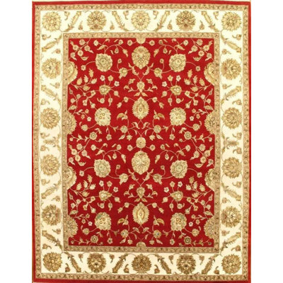 Oriental Area Rug in Red