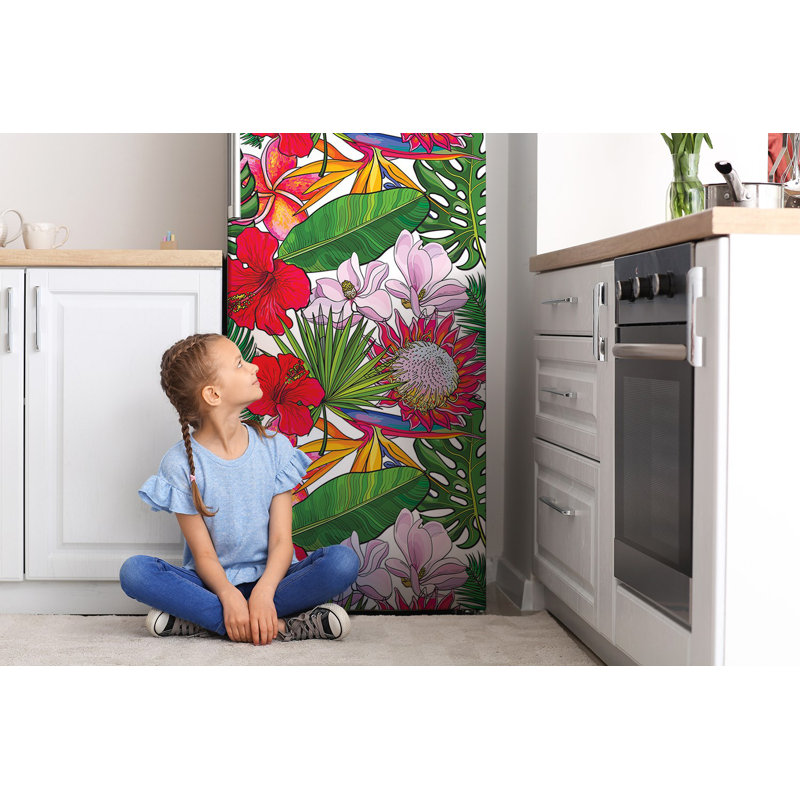 Plants & Flowers Door Decal