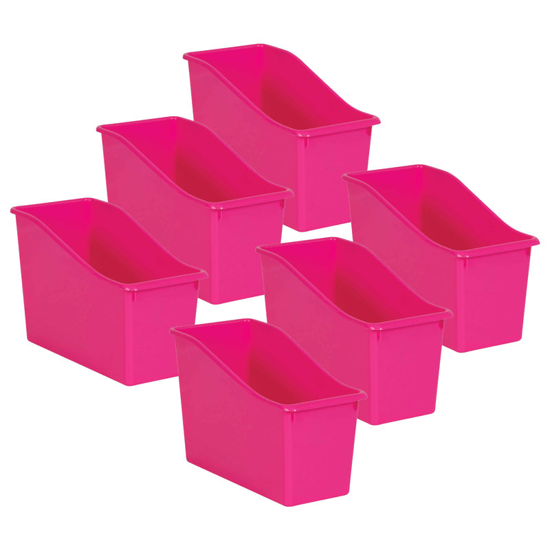 Ensemble de bacs en plastique, Rose