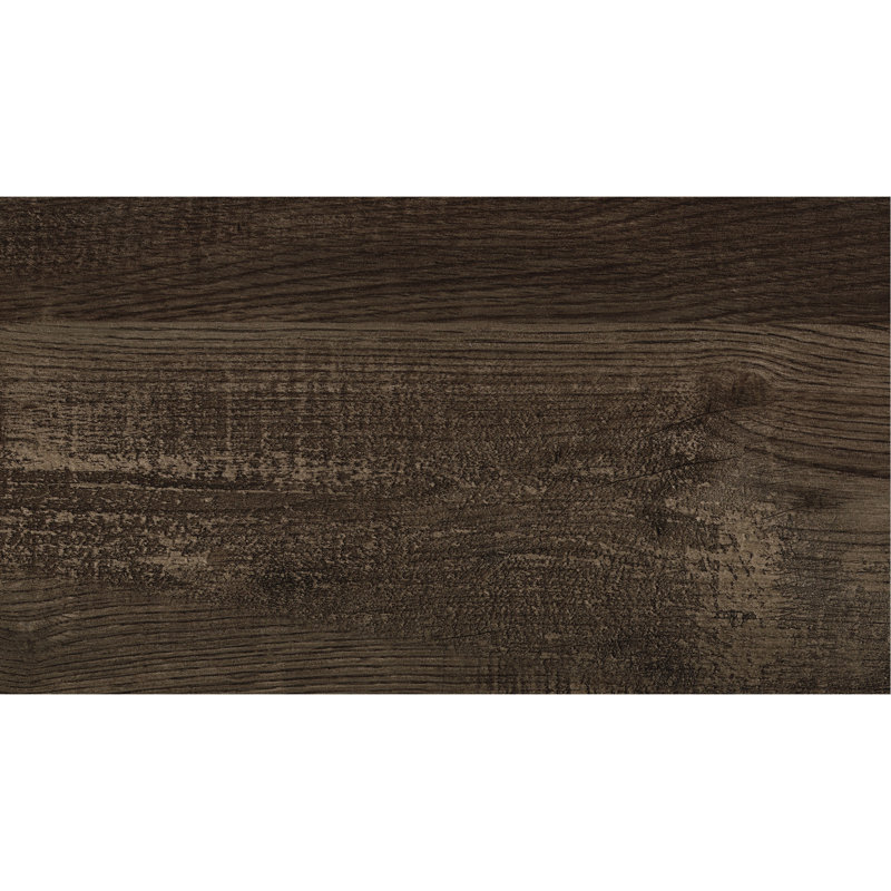 Cadre de lit double en bois brun rustique, ameublement de chambre à coucher avec tête de lit et rails, sommier requis, indispensable, indispensable, exigé et mobilier extraordinaire requis