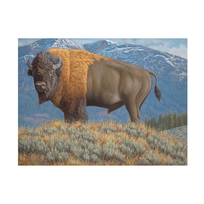 Art sur toile Jeff Hoff, H 14 po x l 19 po