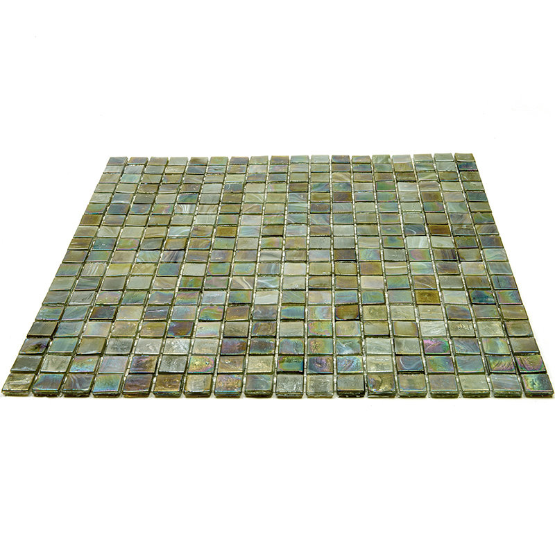 Carreau de mosaïque pour mur et plancher en verre 0,6 po x 0,6 po Skosh