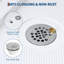 Base de douche 48 po x 32 po à simple seuil et drain à gauche, ABS léger avec plancher antidérapant-131221596