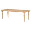 Ensemble de table de salle à manger à rallonge 9 pièces 82,7 po avec rallonge amovible de 23,6 po et 8 chaises rembourrées pour 8