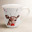 Deer Friends Handmade Stoneware Coffee Mug