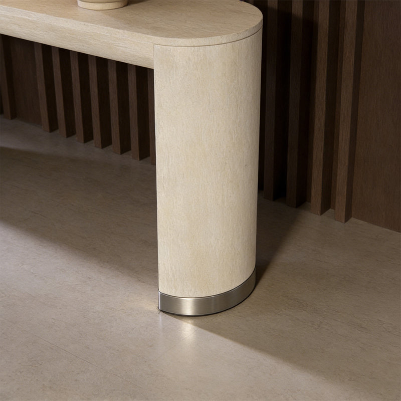 Modern Wood Console Table Entryway, Naturel, H 31,5 po x l 47,24 po x P 13,78 po