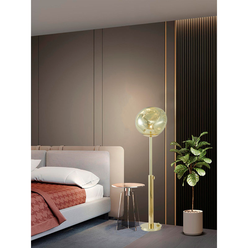 Lampe sur pied orbe 1 lumière Transitional