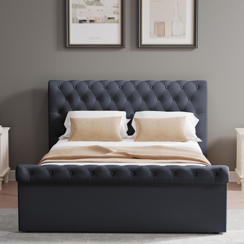Upholstered Ottoman Bed