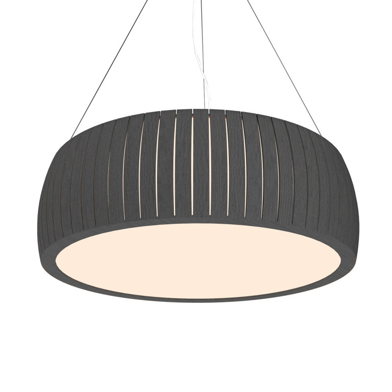 Barril Chandelier, 7.41" H x 19.5" W x 19.5" D, Louro Freijó, 3