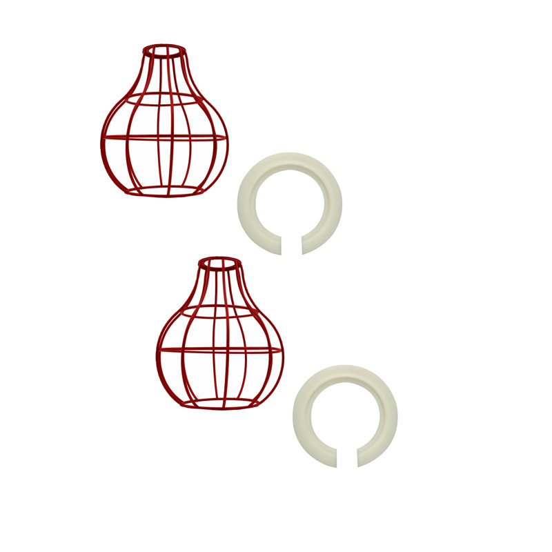 20 cm H Novelty Lamp Shade ( Screw On ), Red