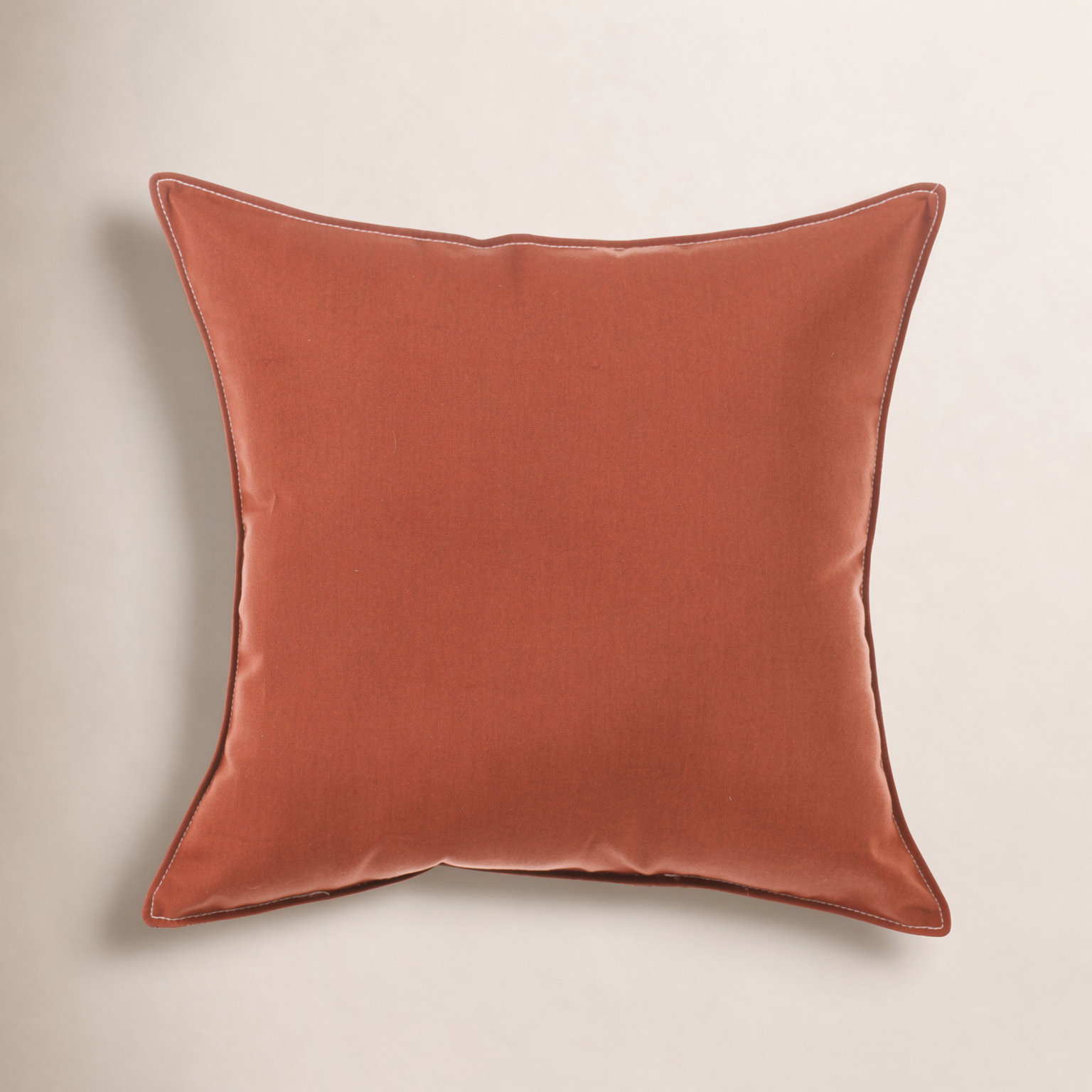 Everley 20" x 6" Sunbrella® Throw Pillow, Rust