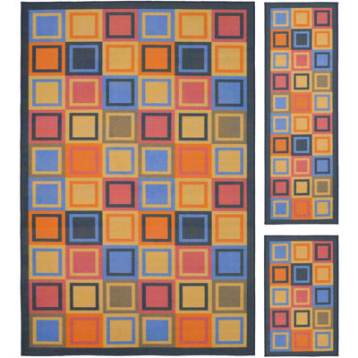 Tapis géométrique Metropolis Performance