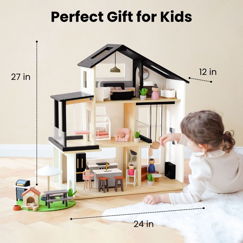 Tiny Land® Modern Family Dollhouse