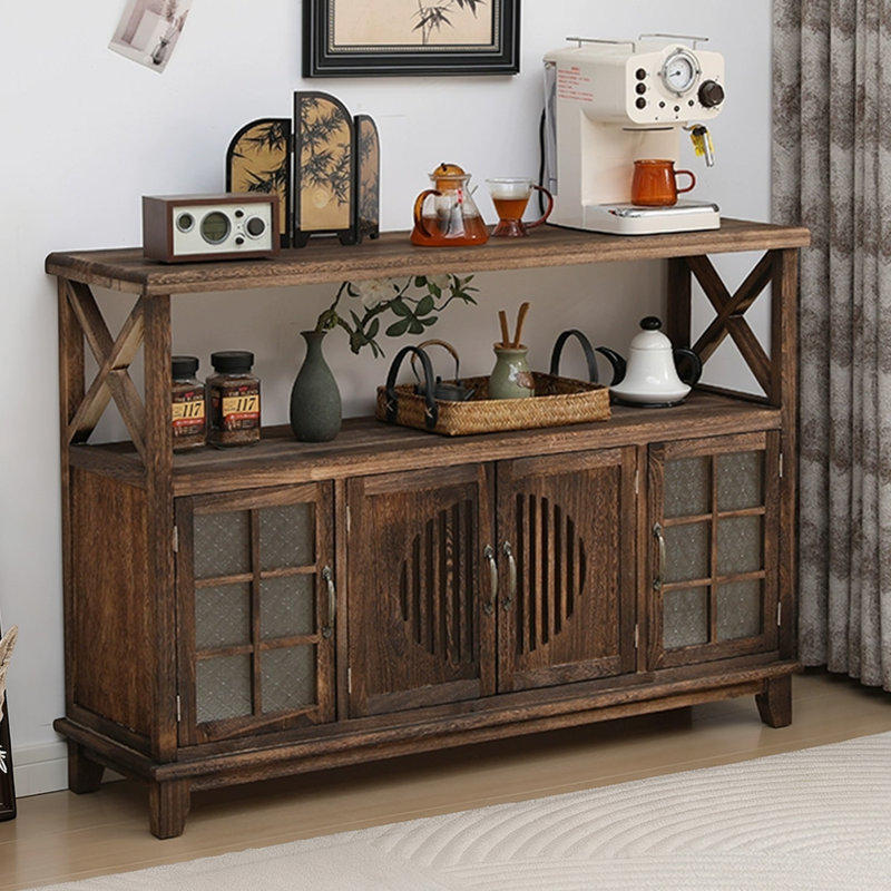Buffet Retro, Brun noisette