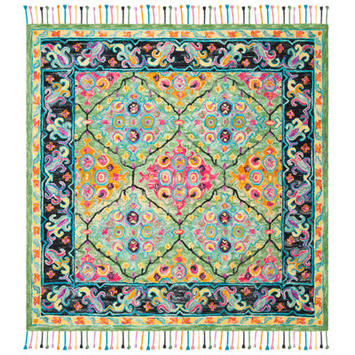 Vahakn Hand Tufted Wool Oriental Rug