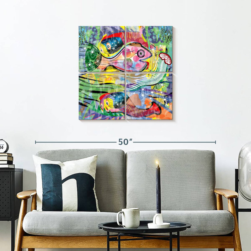 Brampt Mariscos, 26" H x 26" W