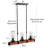 Caiman 3 - Light Farmhouse Chandelier