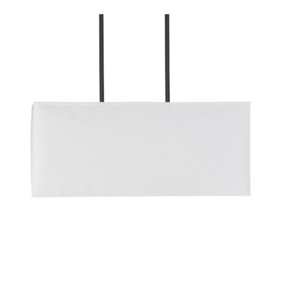 Luminaire suspendu rectangulaire unique à 4 lumières Quadrato