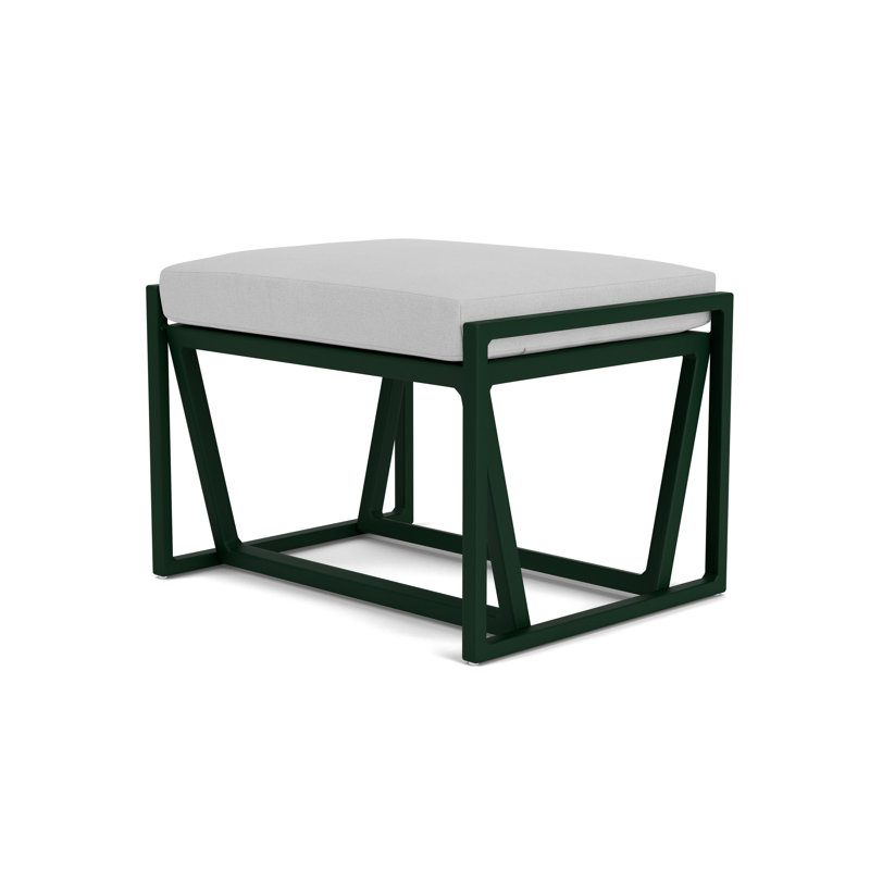 Summit Outdoor Ottoman, Sandberg Dove, Woodland