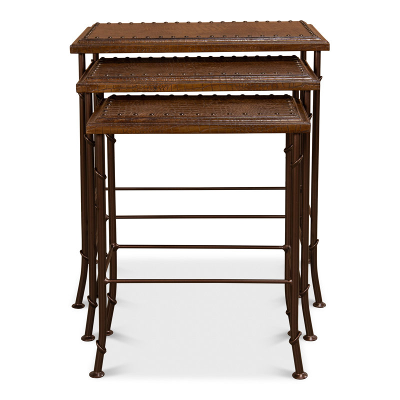 Croc Nesting End Table