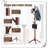 Latari Solid Wood Freestanding 8 - Hook Coat Rack