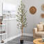 82'' Faux Olive Tree Tree in Planter
