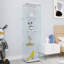 Vitrine en verre avec 4 portes et 4 tablettes-380545167