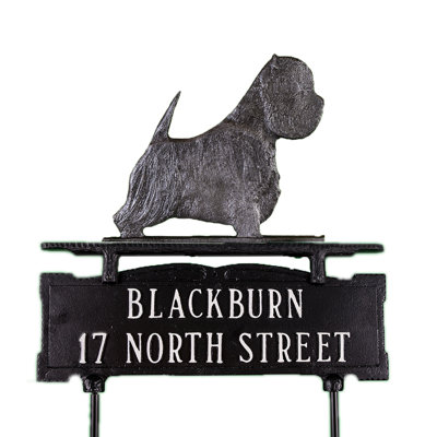 2-Line Lawn Address Sign