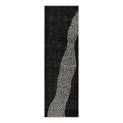 Distressed Homage Abstract Area Rug