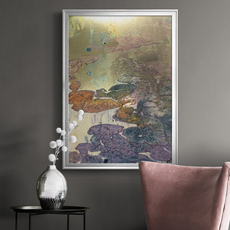 - Cadre photo, impression sur toile, H 30,5 po x l 22,5 po x P 1 po, Argent