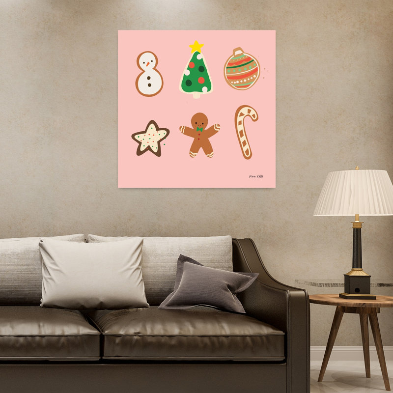 Contemporary Art Abstract Contemporary Landscape Nature Art by Ann Kelle - Wrapped Canvas Print, 81.28 cm H x 81.28 cm W