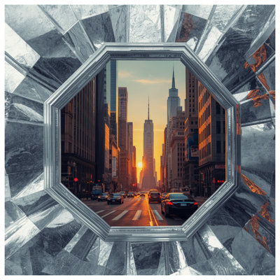 City Sunset Skyline Blankets