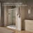 Revel 59.63'' x 76'' Double Sliding Shower Door with CleanCoat Technology-14673822-18028020