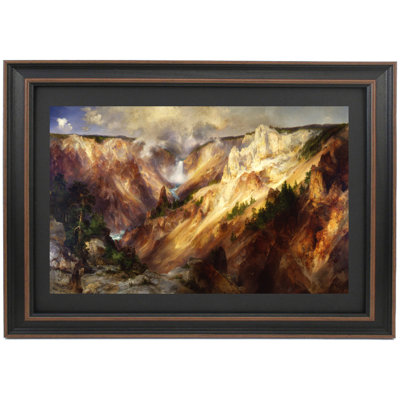 Grand Canyon Of The Yellowstone By Thomas Moran