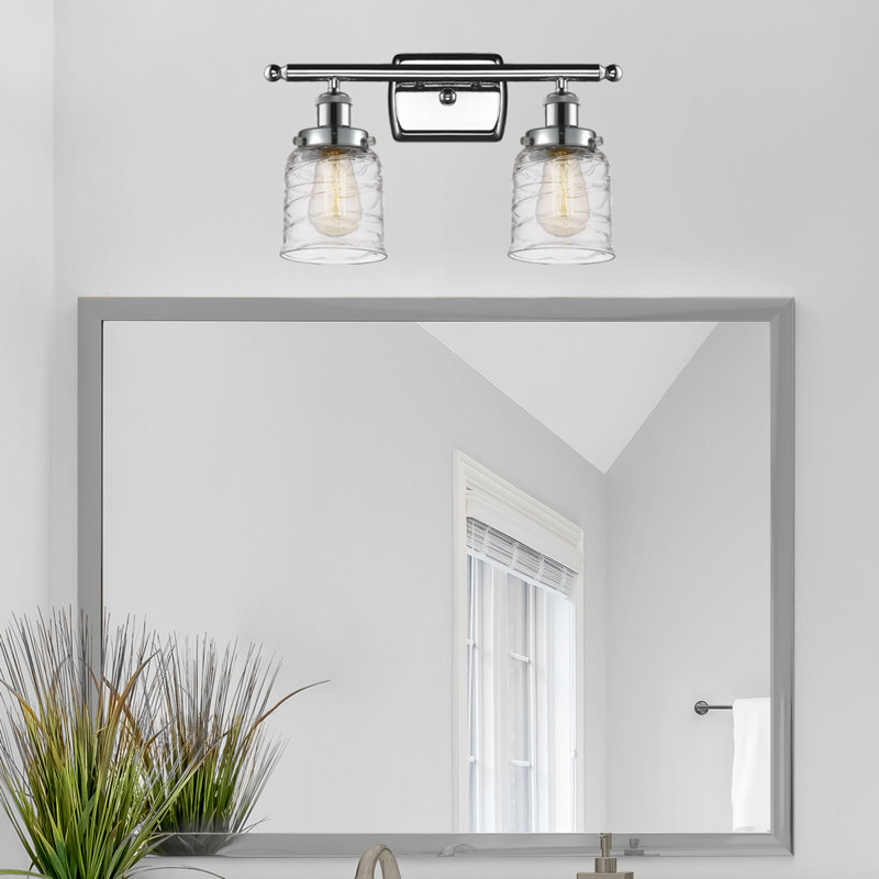#N/A, Clear Deco Swirl, Polished Chrome, LED