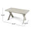 Table basse Eaglewood (seulement la table incluse)