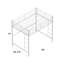 Lit mezzanine double en métal Elita de Viv + Rae ™-19037103