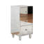 Table de chevet 3 tiroirs 15 po