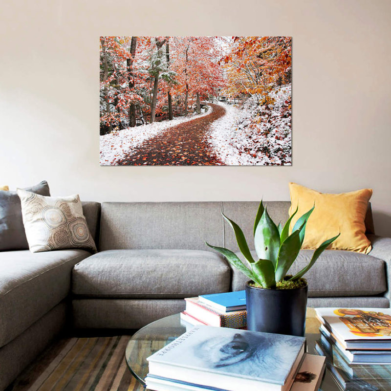 Two Seasons by Ben Heine - Wrapped Canvas Print, 66.04 cm H x 45.72 cm W x 3.175 cm D