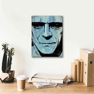 «Frankenstein» par Giuseppe Cristiano, art mural sur toile
