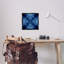 Art encadré flottant "Tie Dye" bleu par El Perkin-600429906-600429917