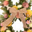 Wooden Floral And Twig Bunny Rabbit Easter Egg Wreath - 23.5"