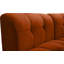 Canapé modulaire symétrique en velours de 145 po de largeur Jedson-260834092