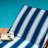Aston & Arden Pinstriped 100% Cotton Beach Towel 35x70-80322090