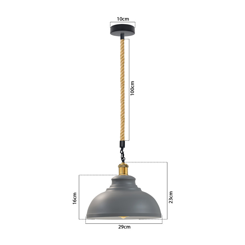 Manston 1 - Light Pendant, Grey