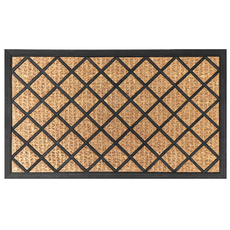 Paillasson intérieur antidérapant Preeti 30 po x 18 po